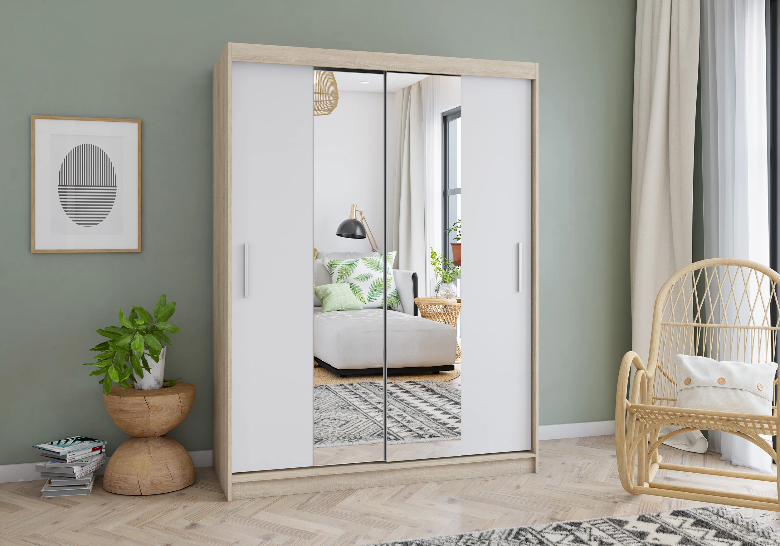 Skapis VISTA 01 150 cm