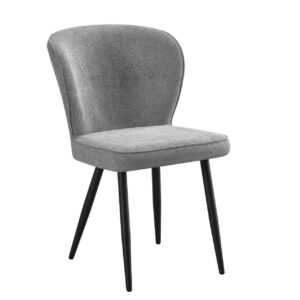 RIO2 Gaiši Pelēks Buklē Krēsls