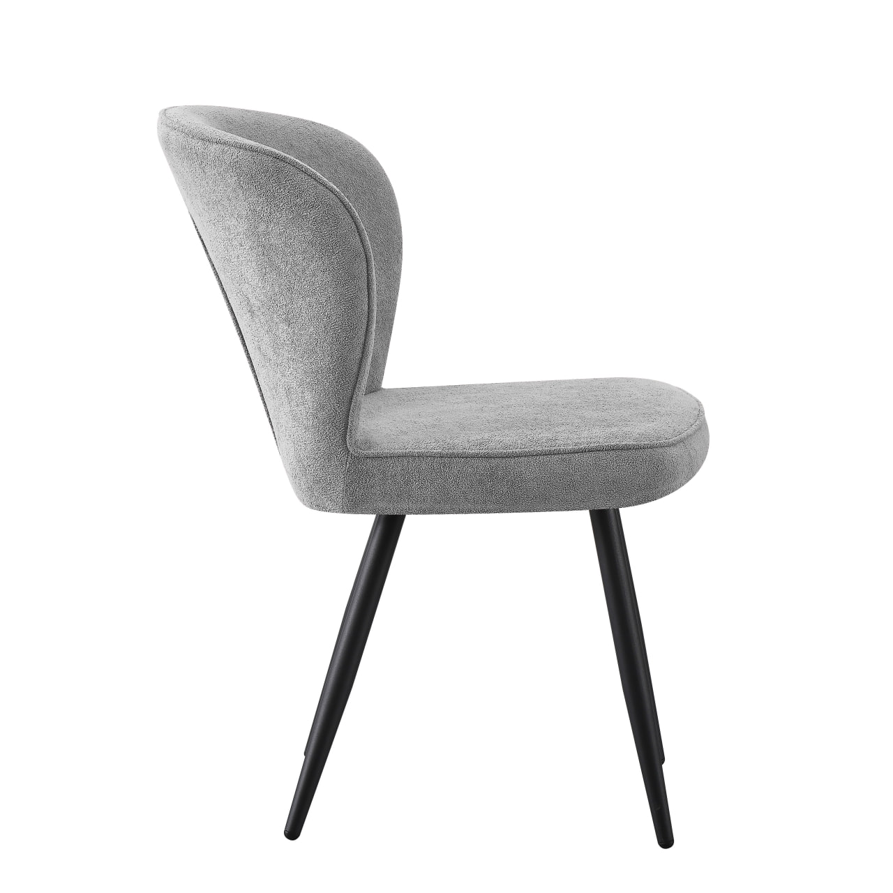 RIO2 Gaiši Pelēks Buklē Krēsls - Image 3